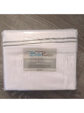 Bella Russo Queen Brushed Microfiber Queen Set